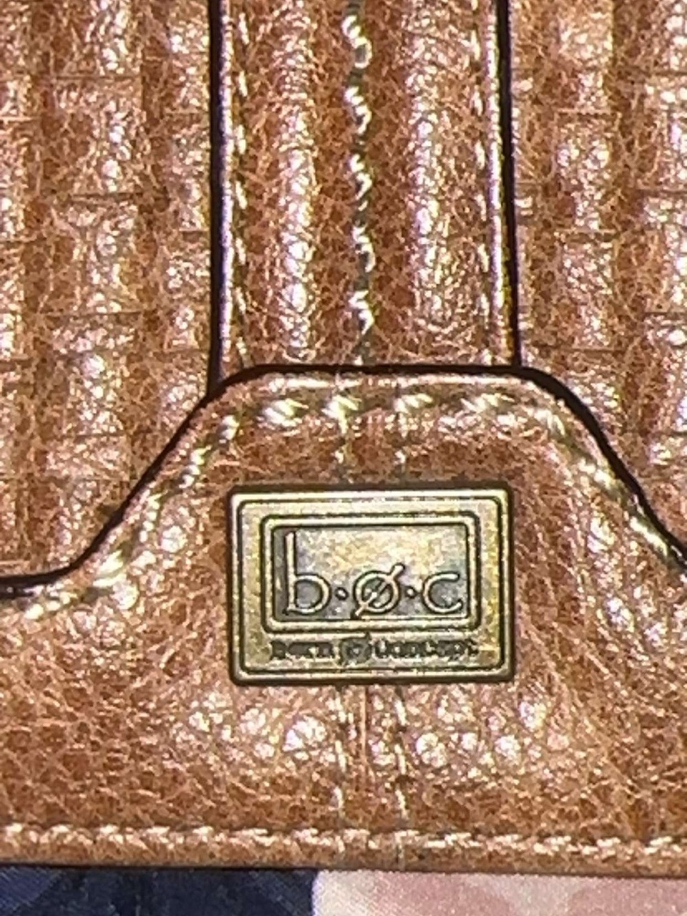 b.o.c. Metallic Bronze wallet
